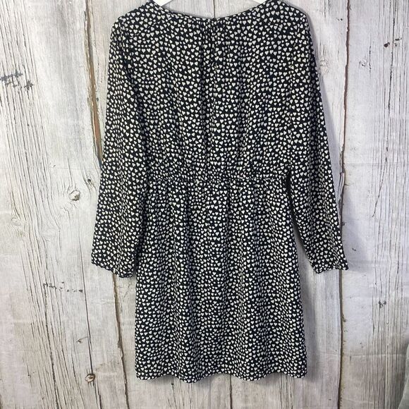 J. Crew Mercantile Heart Print Tulip Hem Dress Size 6   D - Picture 7 of 11